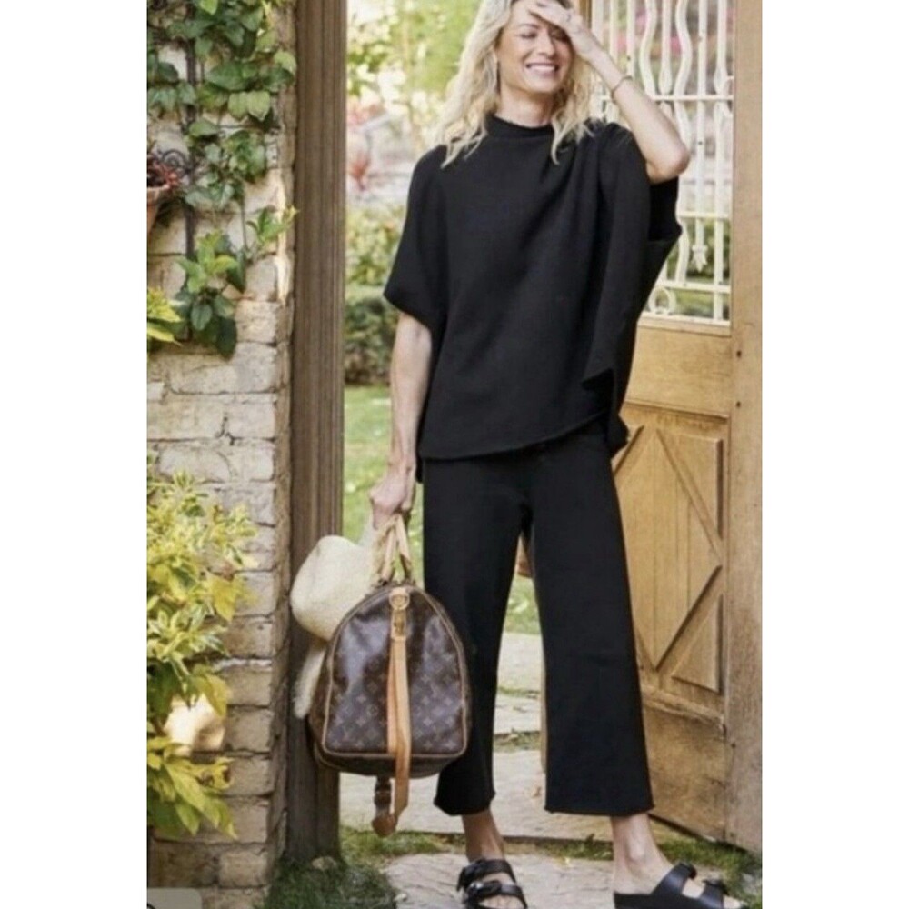 Frank & Eileen Malibu Travel Set Black OS Top/ Large Pants